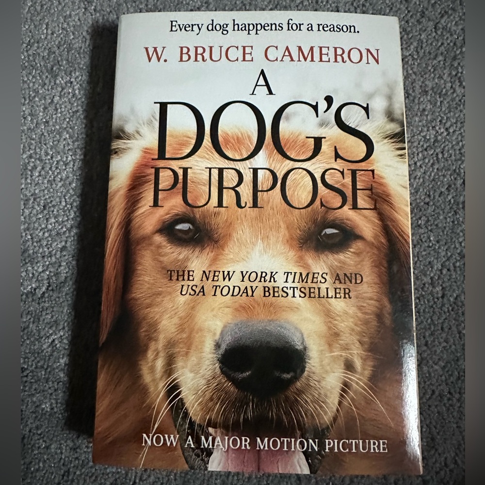 A Dog's Purpose By W. Bruce Cameron Paperback Book